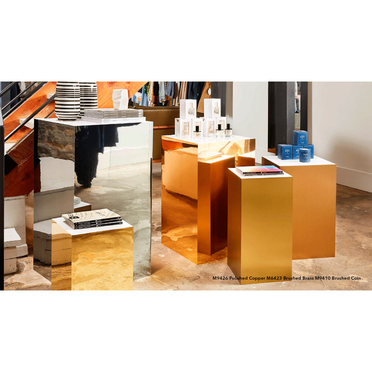 Laminados metálicos Homapal M9426 Polished Copper