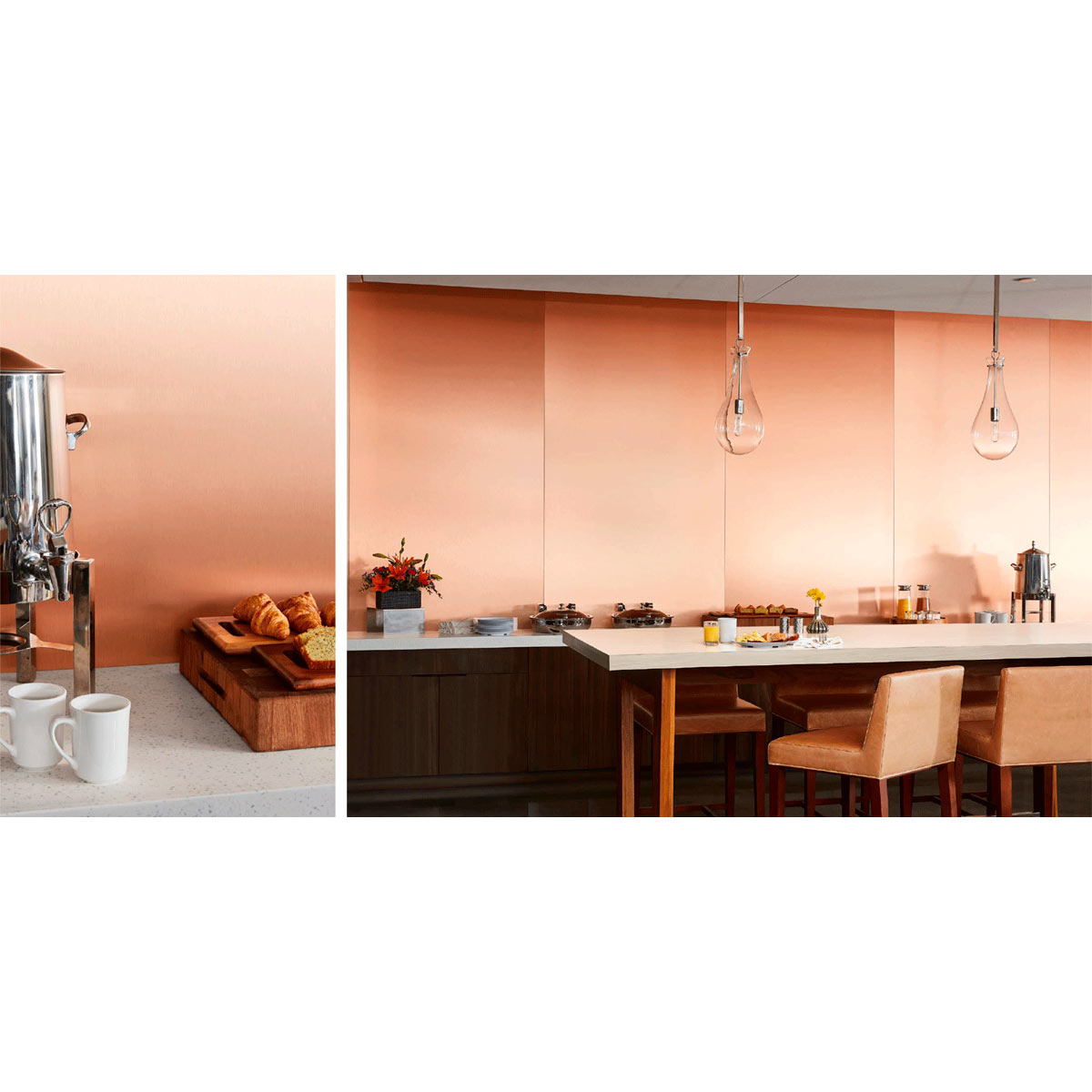 Laminados metálicos Homapal M9428 Copper Stainless