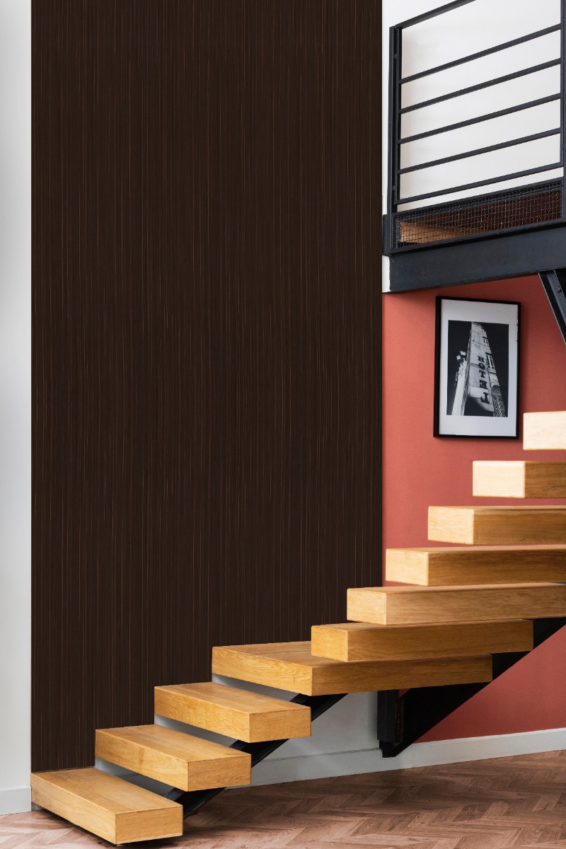 Chapa precompuesta  ALPI Makassar II Ebony (12.43) Diseño de Piero Lissoni Largo 3.15 m