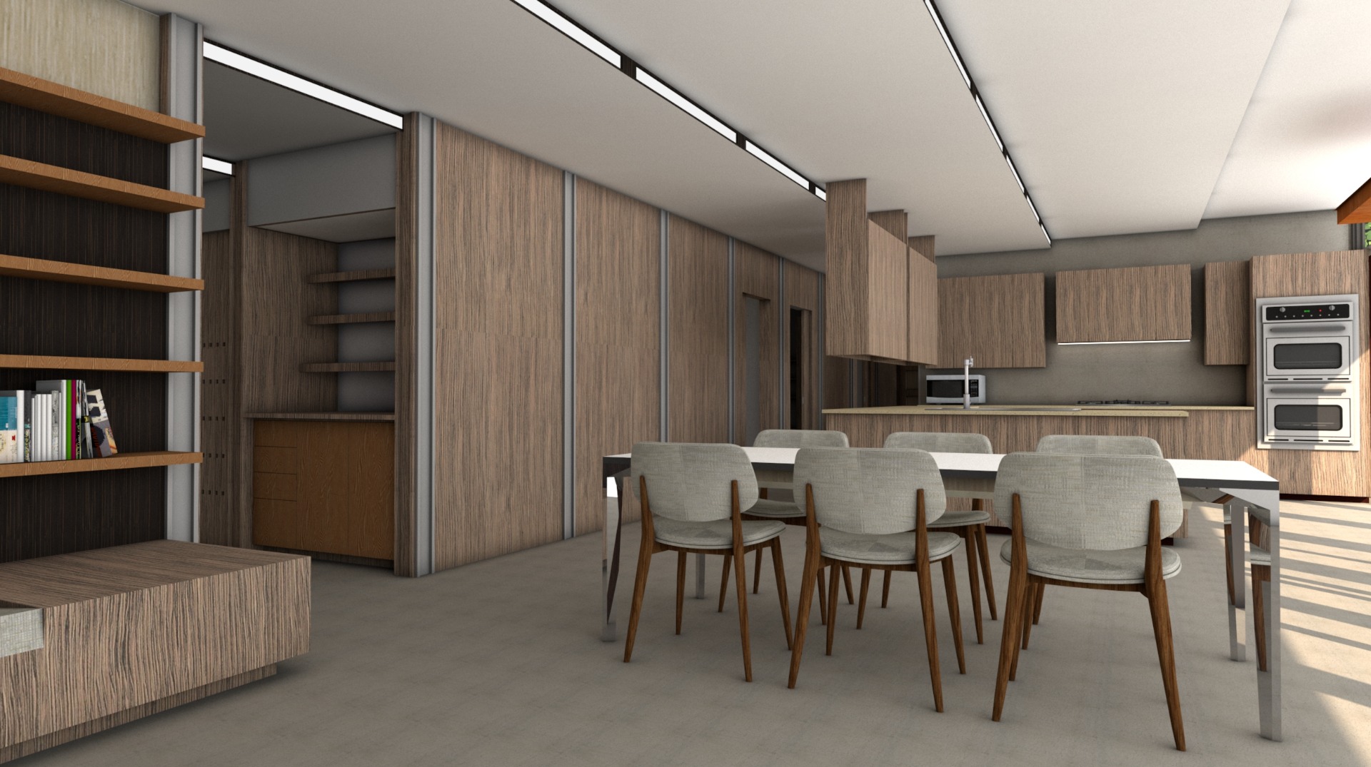 Laminado EBANO MALINDI (50.57G), medida 3050 x 1300 mm, acabado GROOVE