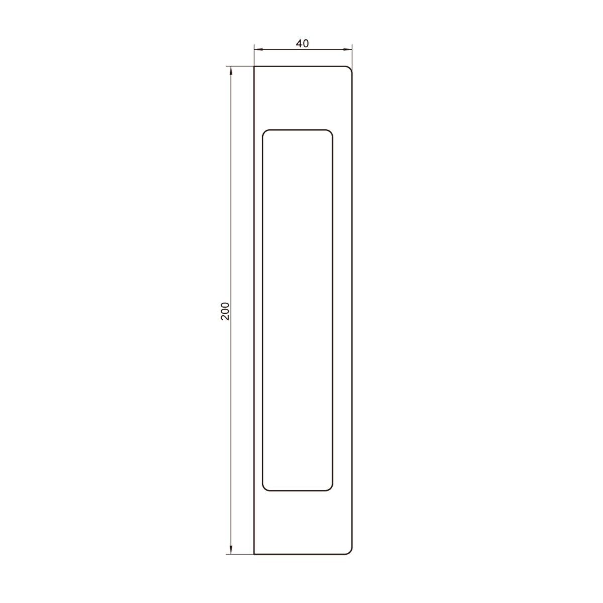 KIT TECTUS Glass: Bisagra para puerta de cristal, capacidad de carga 80 kg por par