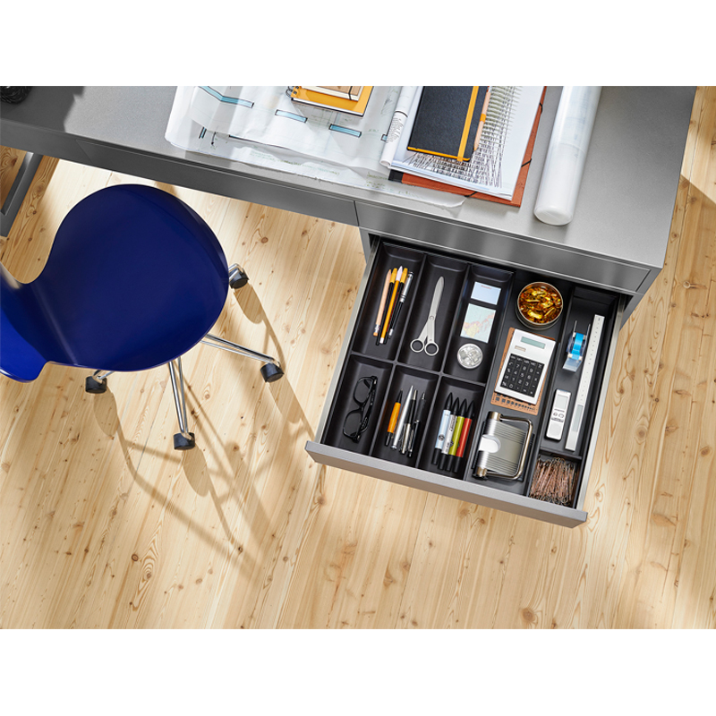 Marco organizador AMBIA-LINE con 6 divisiones verticales para mueble de ancho mínimo 300 mm