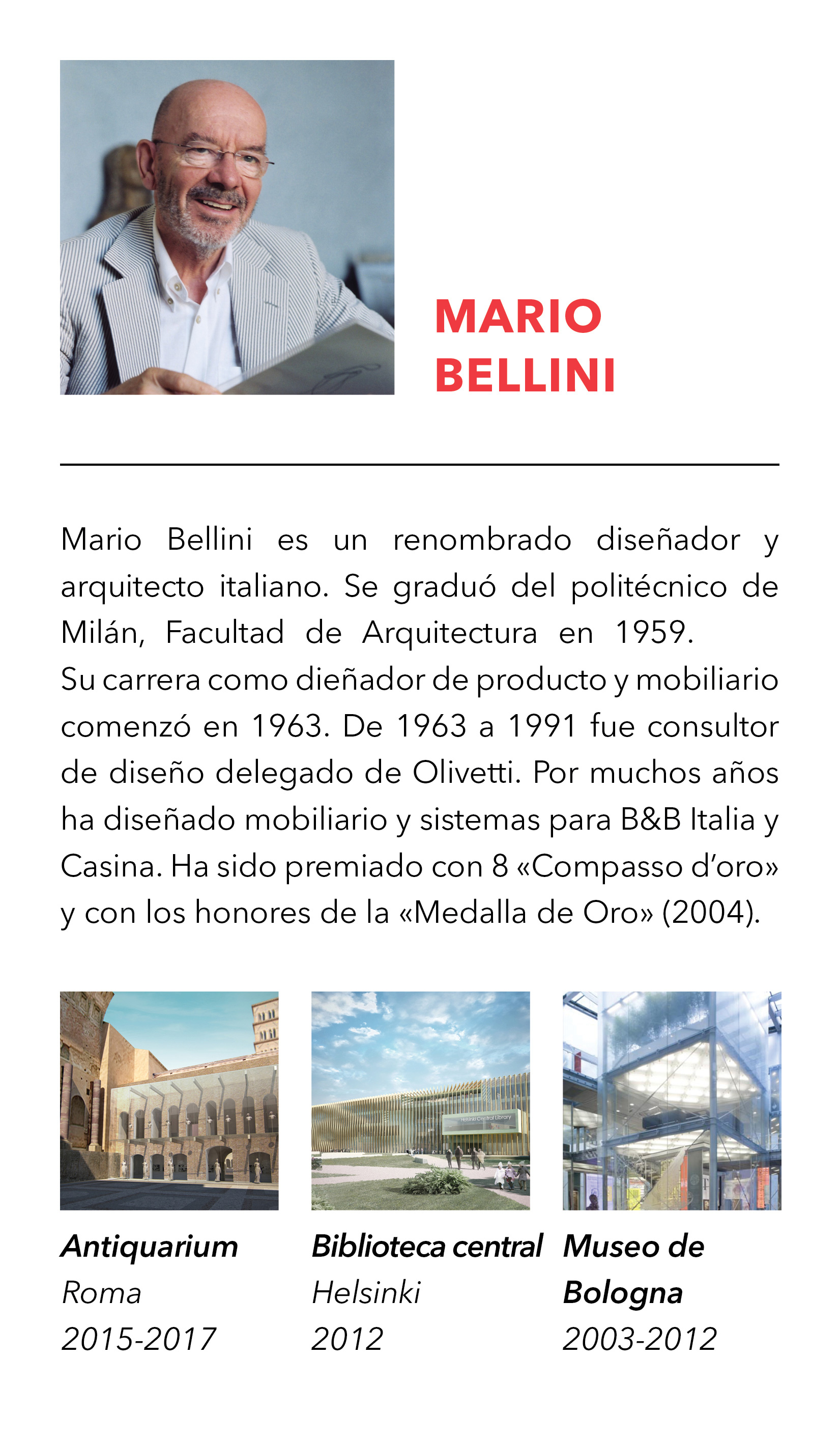 Set de manijas Fusital, MB H364 R8Y con bocallave, diseñado por Mario Bellini, acabado cromo satinado