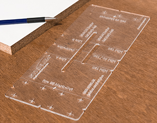 Plantilla para montaje STRIPLOX