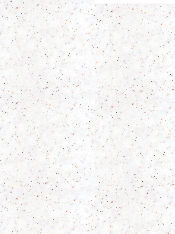 Cubierta de Superficie Sólida Everform™, color 931 White Spex, 0.76 X 3.66 m