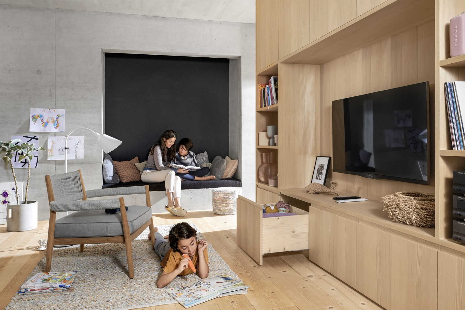 Corredera oculta MOVENTO BLUMOTION (montaje a piso)