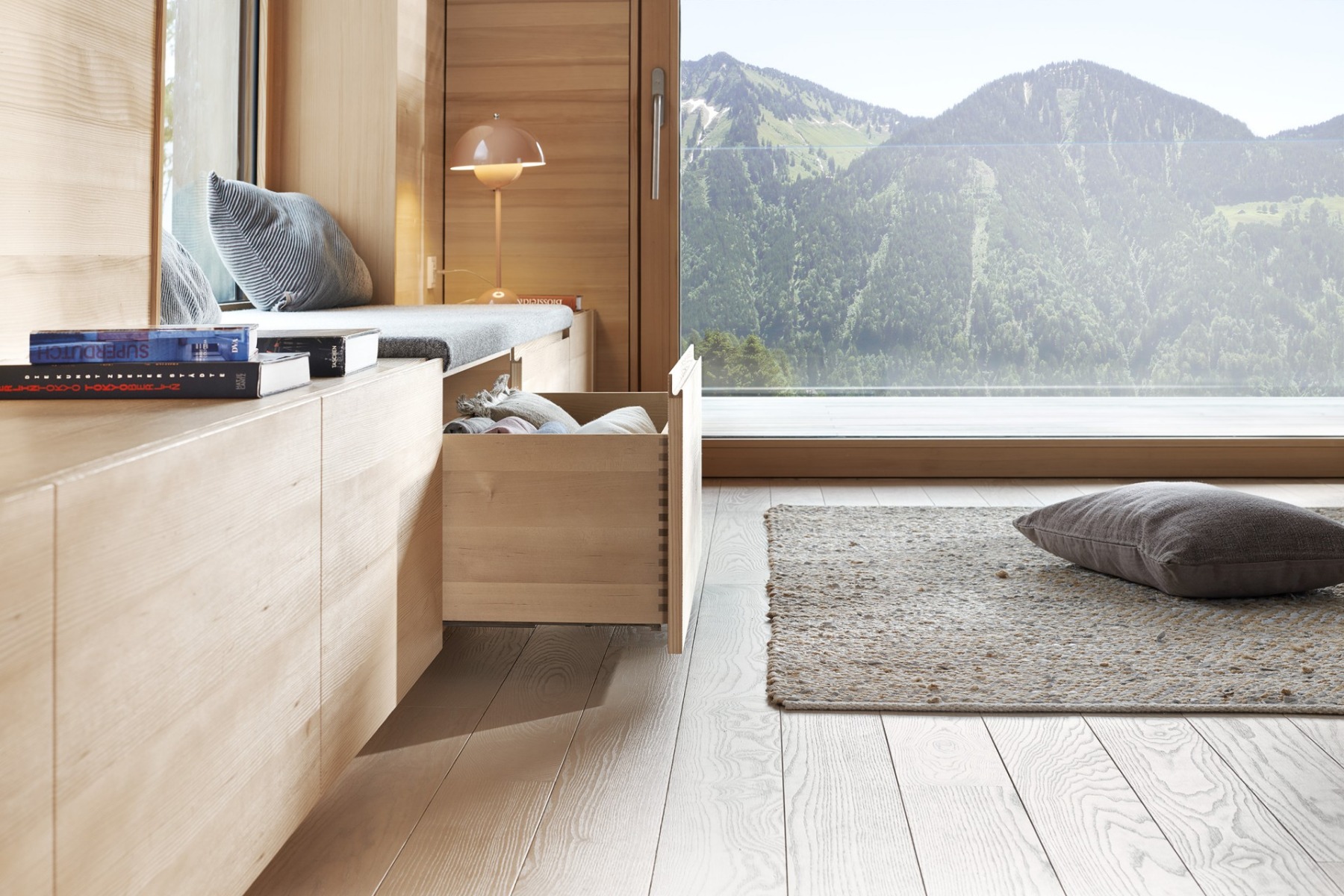 Corredera oculta MOVENTO BLUMOTION (montaje a piso)