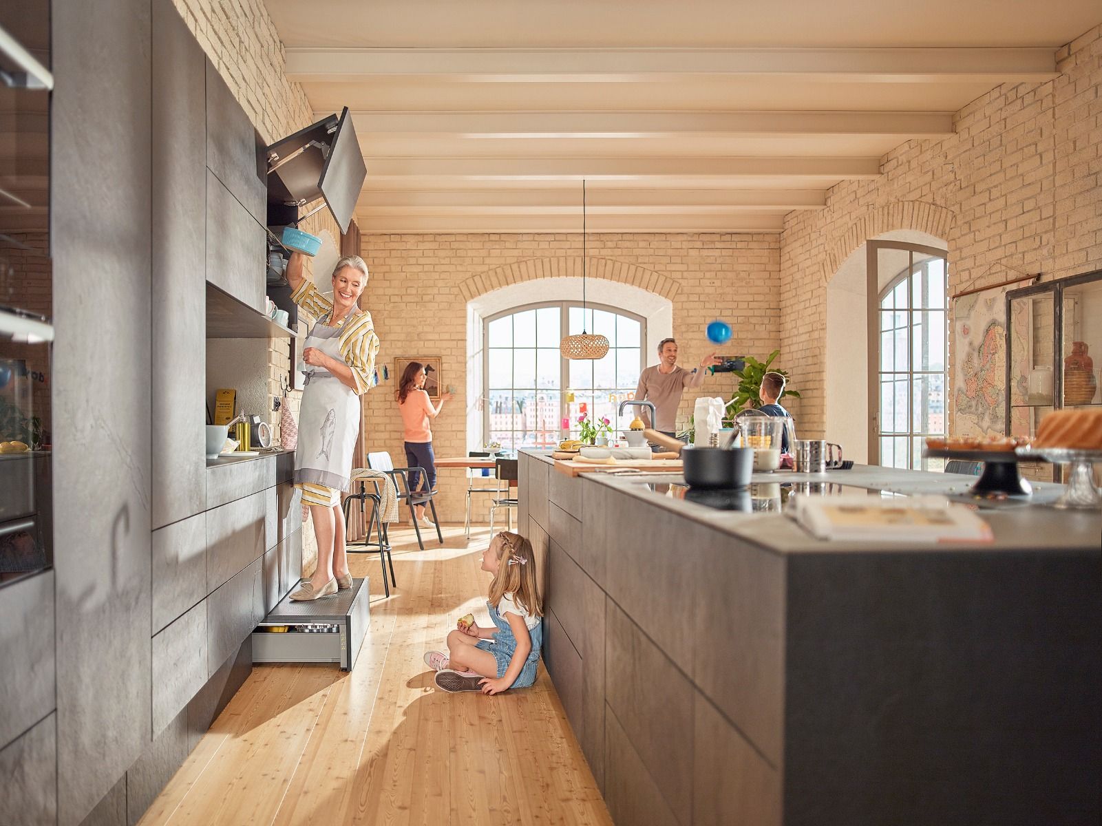 Kit SPACE-STEP Multifuncional para escalón y espacio de almacenamiento