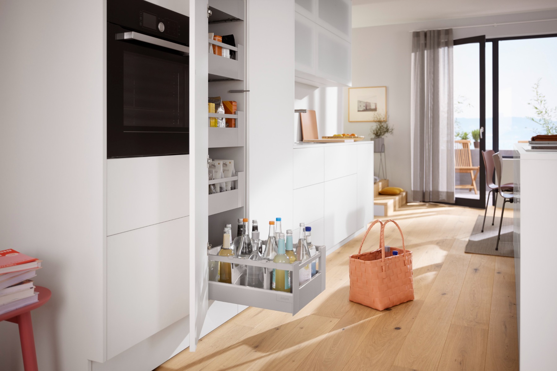 Kit SPACE TOWER TANDEMBOX antaro, color gris