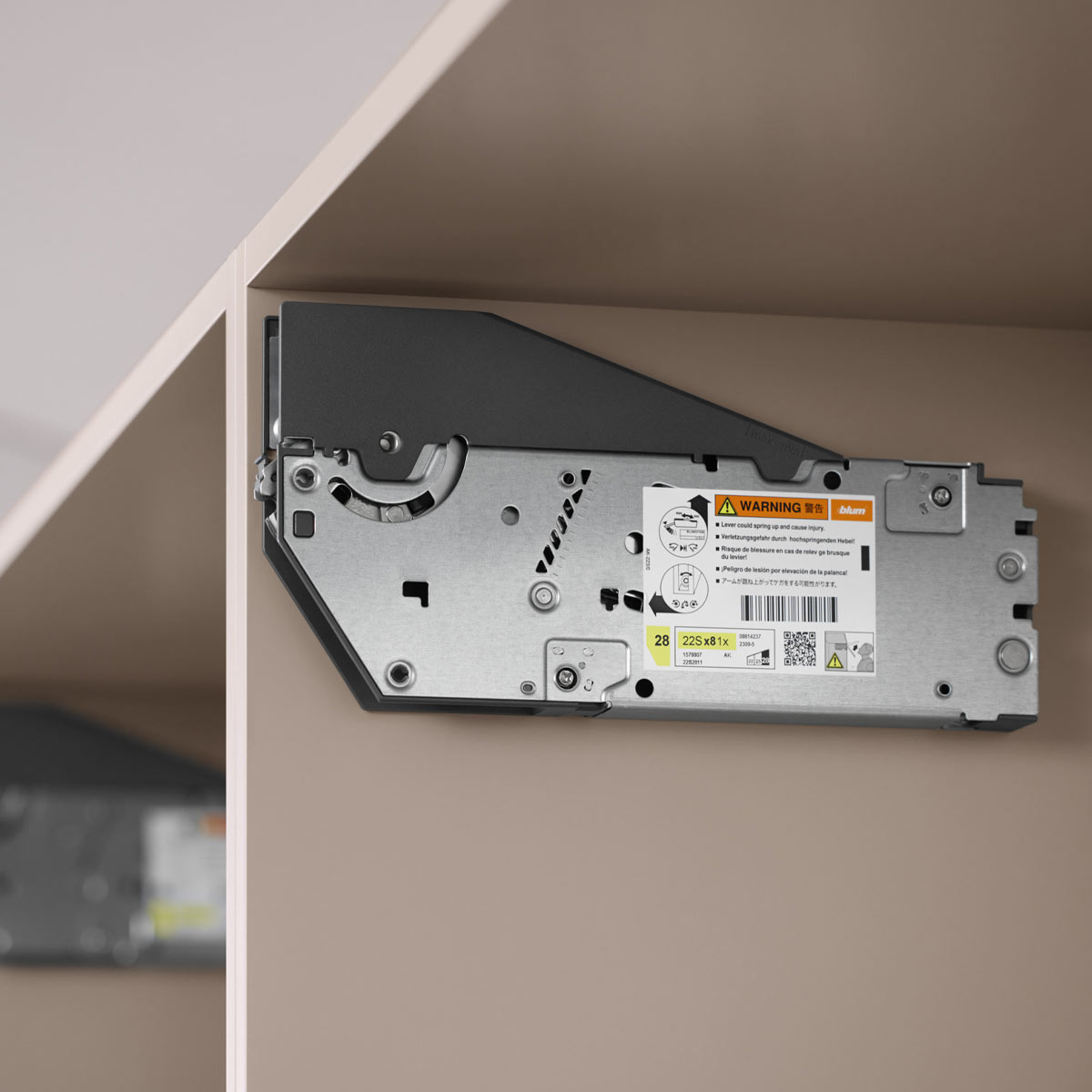 Mecanismos de elevación AVENTOS HS top