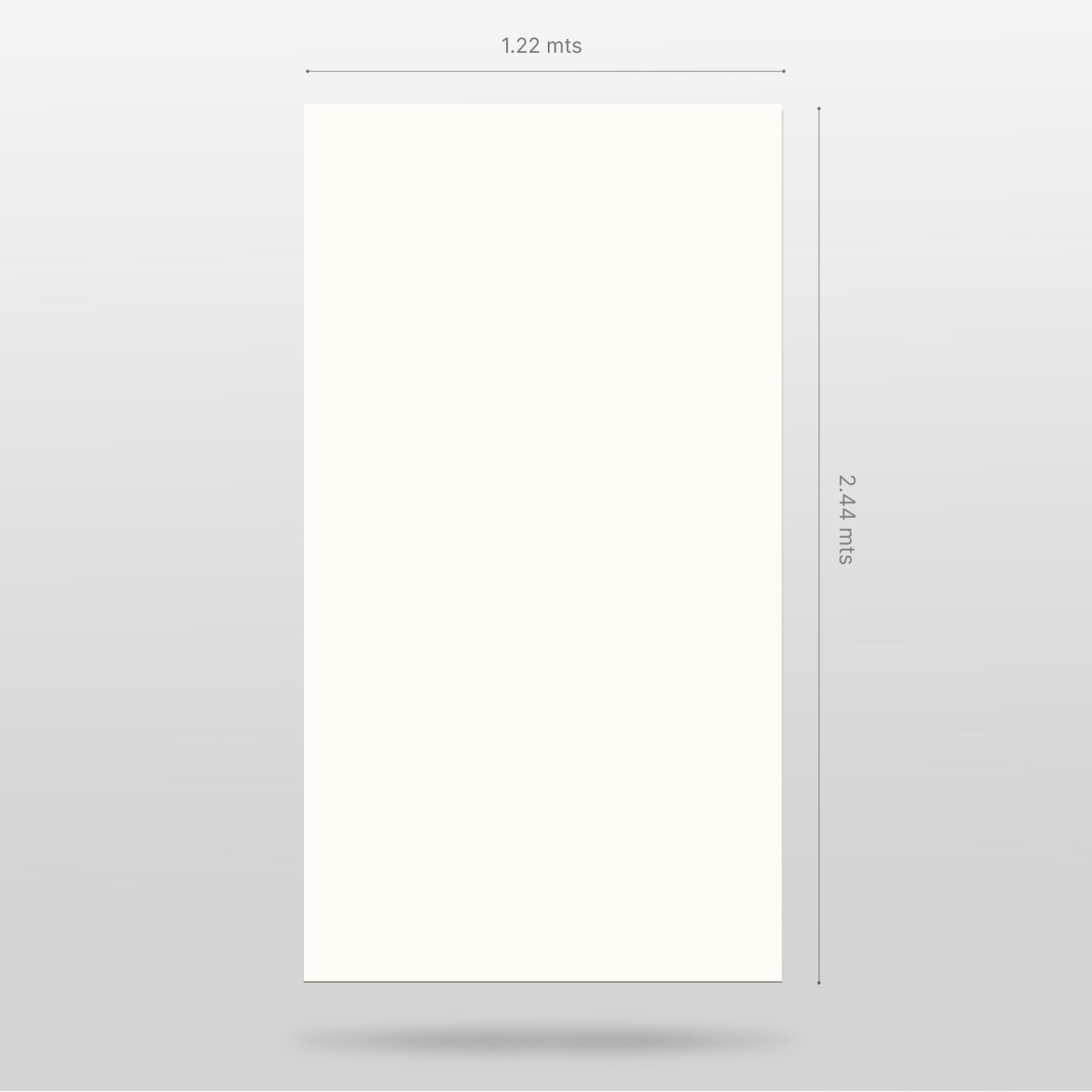 Laminado FENIX Bianco Malé, 1.22 x 2.44 m, espesor 0.7 mm