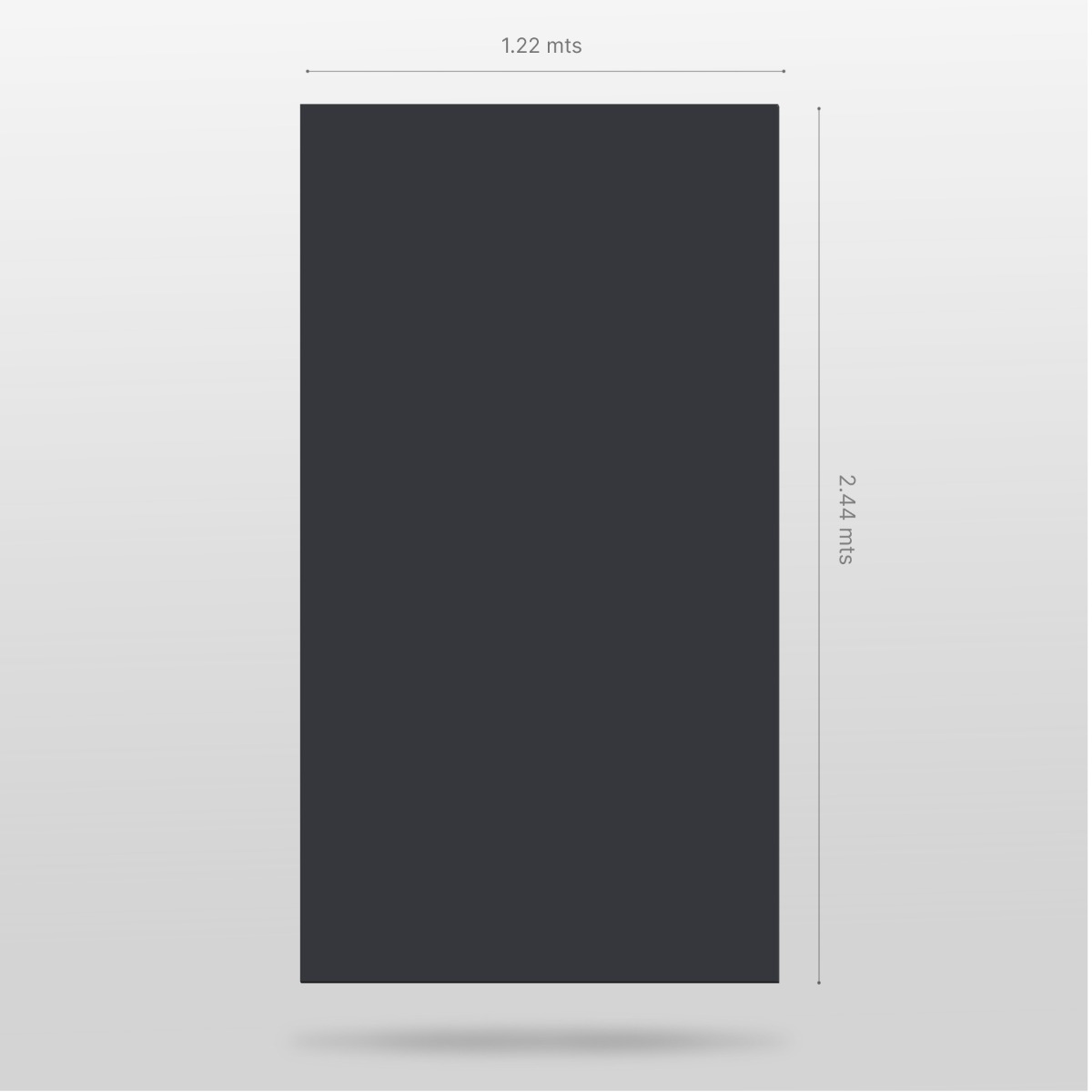 Laminado FENIX Grigio Bromo, 1.22 x 2.44 m, espesor 0.7 mm