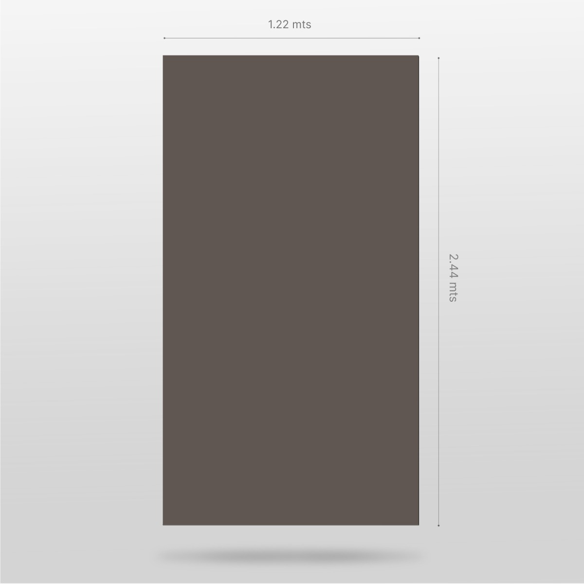 Laminado FENIX Grigio Londra, 1.22 x 2.44 m, espesor 0.8 mm