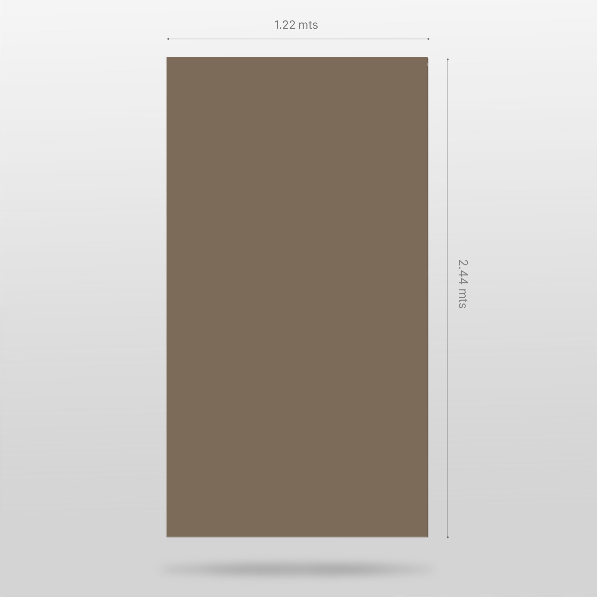 Laminado FENIX Castoro Ottawa, 1.22 x 2.44 m, espesor 0.7 mm