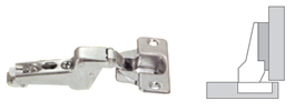 Bisagra de 95° para puerta de hasta 28 mm de grosor