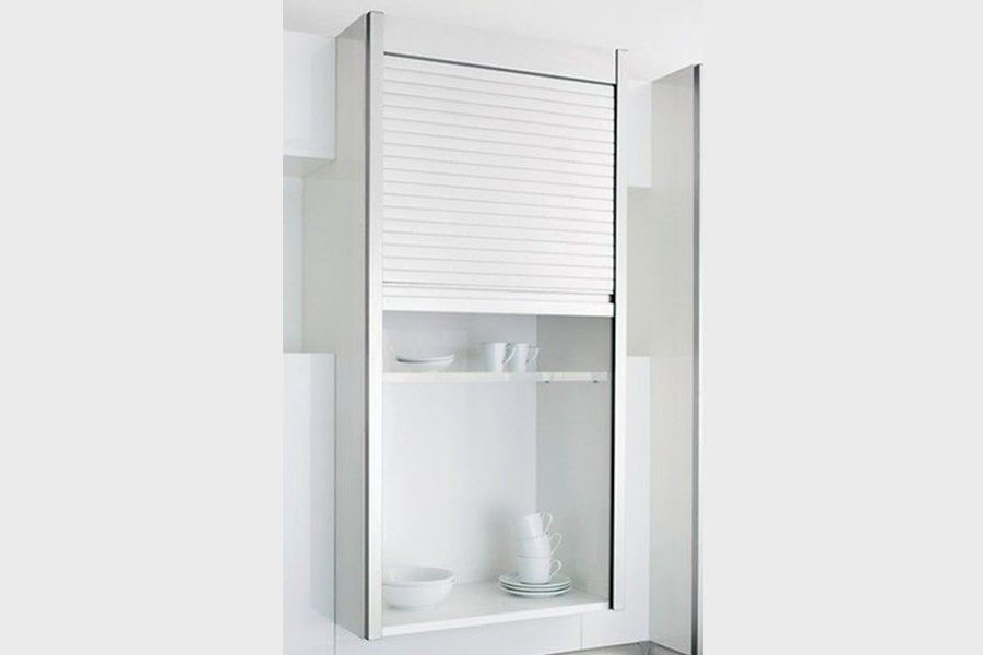 METALLIC LINE: Persianas de aluminio o polipropileno para gabinete de cocina
