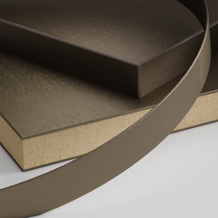 Cubrecantos Rauvisio METALLIC