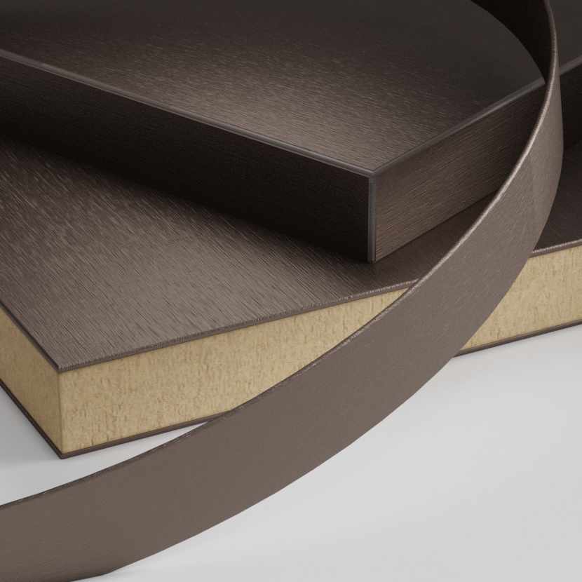 Cubrecantos Rauvisio METALLIC