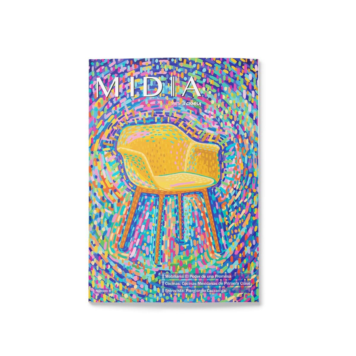 Revista MIDIA, número 8. Tendencias en diseño, mobiliario, interiorismo, y arquitectura en México y el mundo