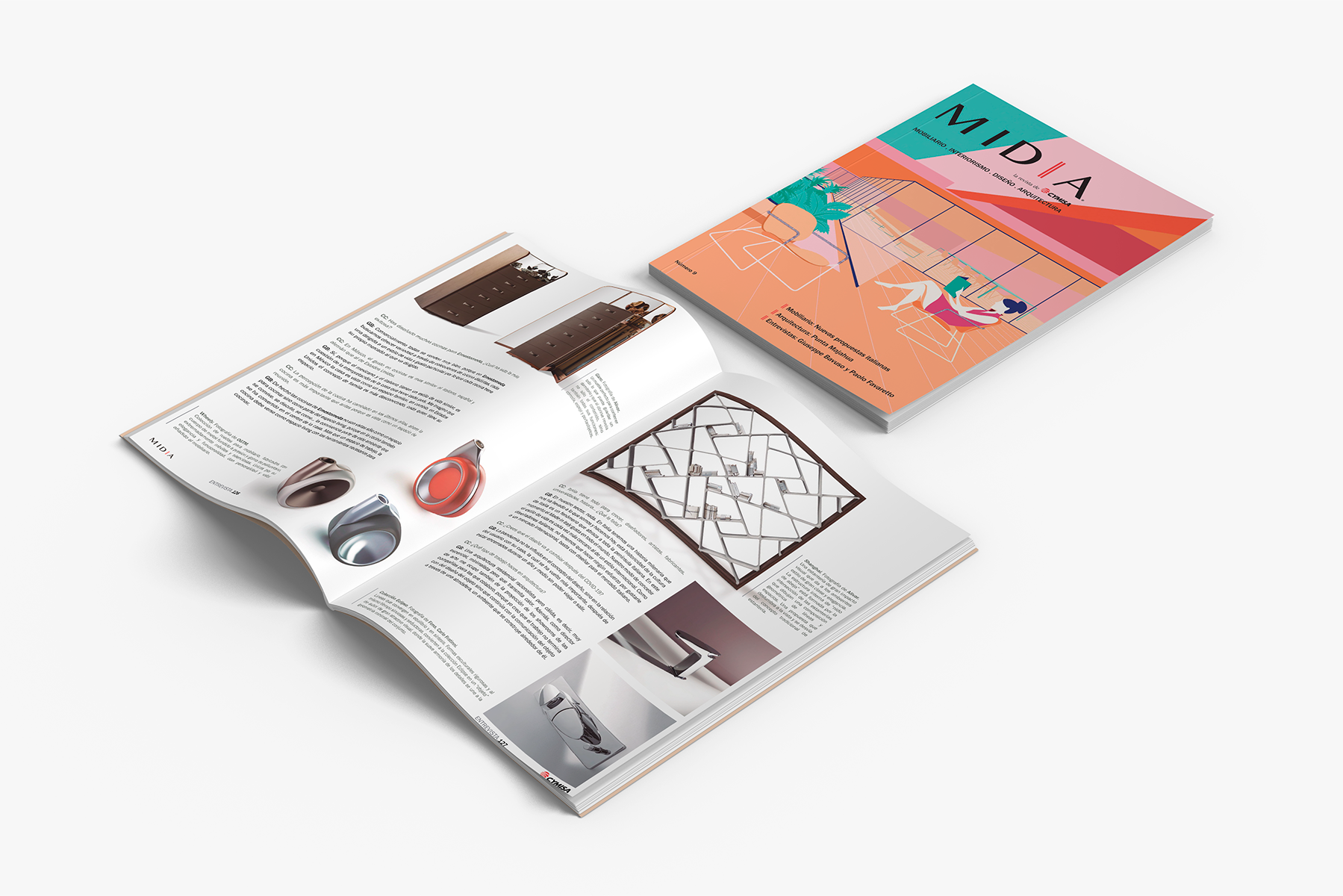 Revista MIDIA, número 9. Tendencias en diseño, mobiliario, interiorismo, y arquitectura en México y el mundo