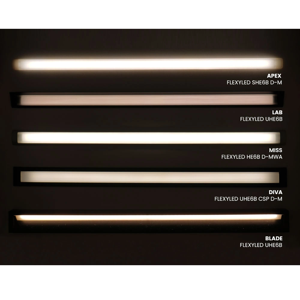 Muestrario de iluminación CAJA DOMUS de 225 x 335 mm