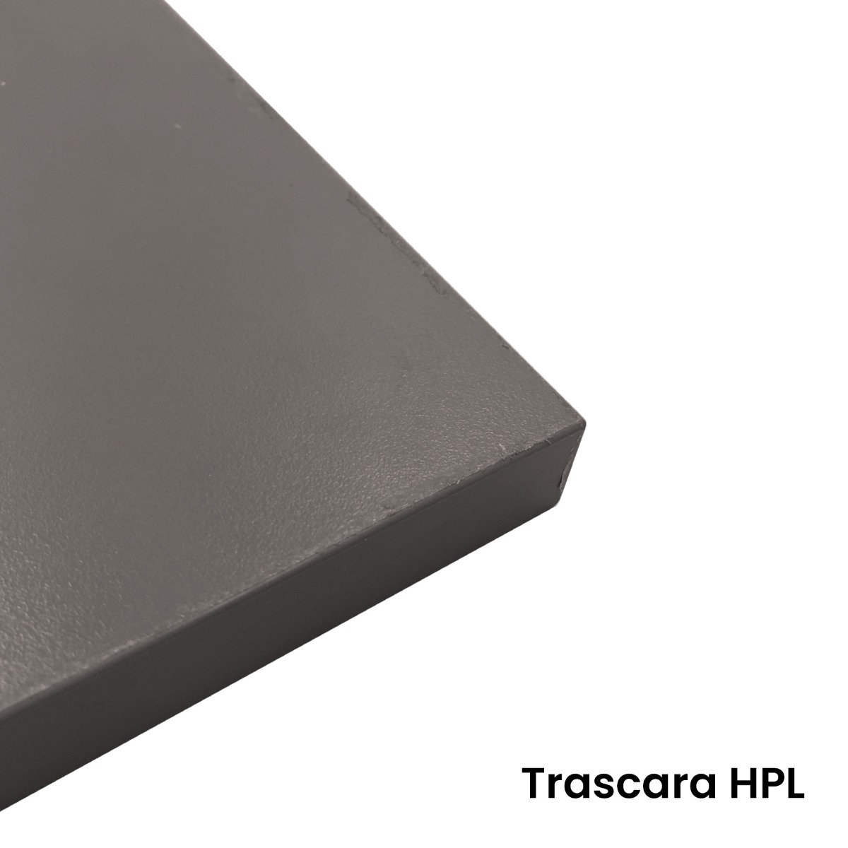 Muestra de MDF de 22 x 28 cm, esp 18mm,laminado con Fenix GRIGIO LONDRA/HPL CITADEL