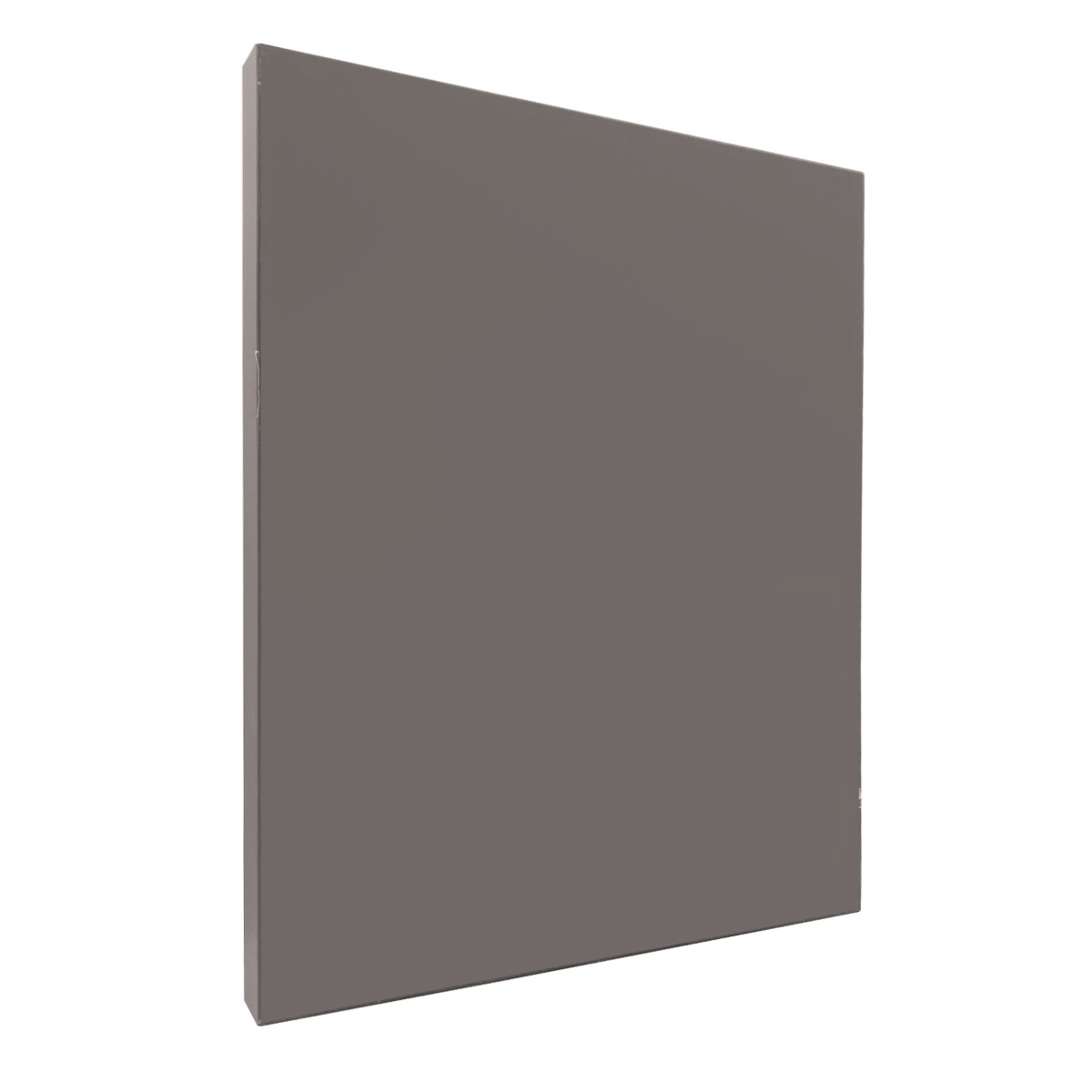 Muestra de MDF de 22 x 28 cm, esp 18mm,laminado con Fenix GRIGIO LONDRA/HPL CITADEL