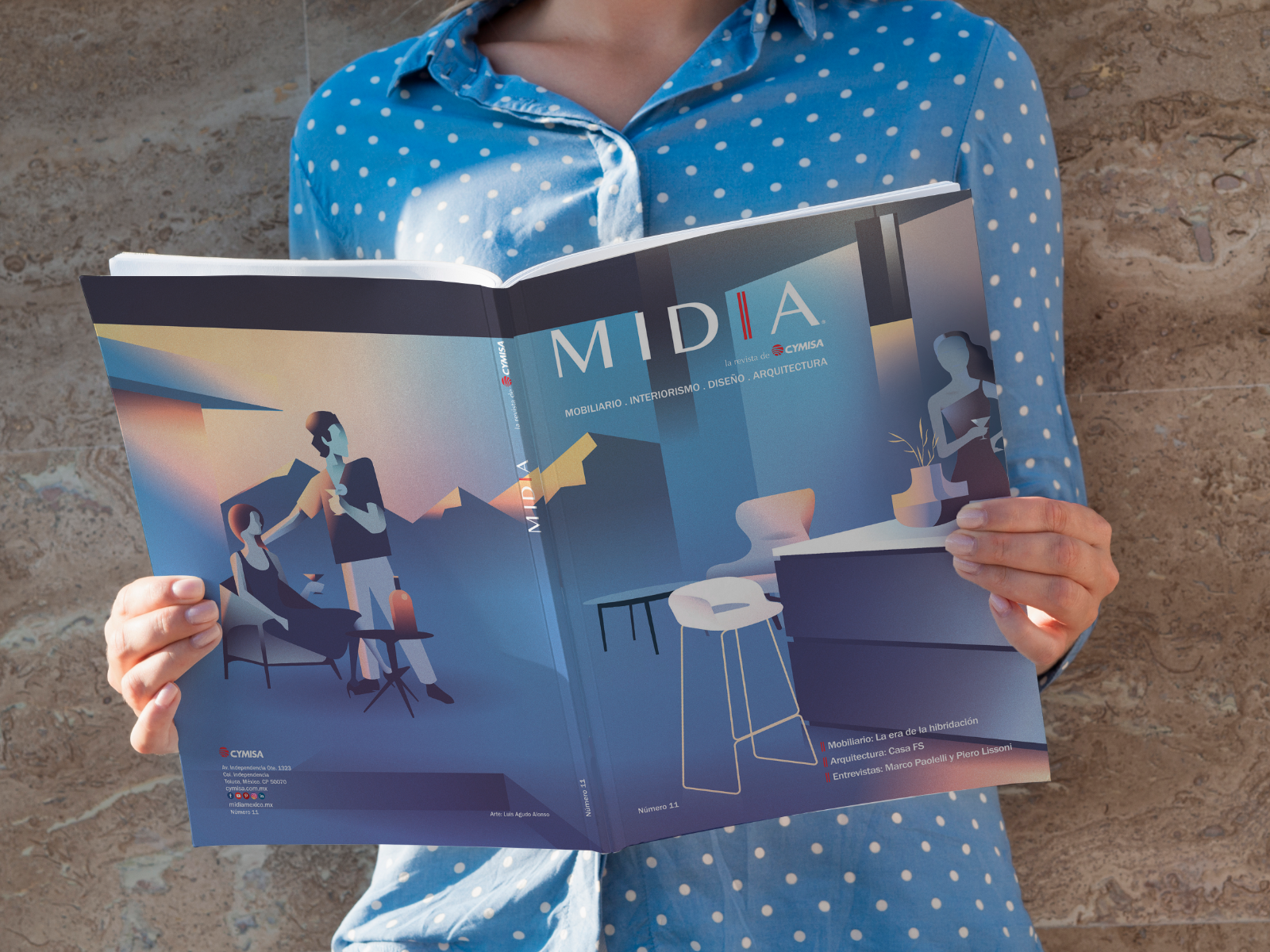 Revista MIDIA, número 11. Tendencias en diseño, mobiliario, interiorismo, y arquitectura en México y el mundo.