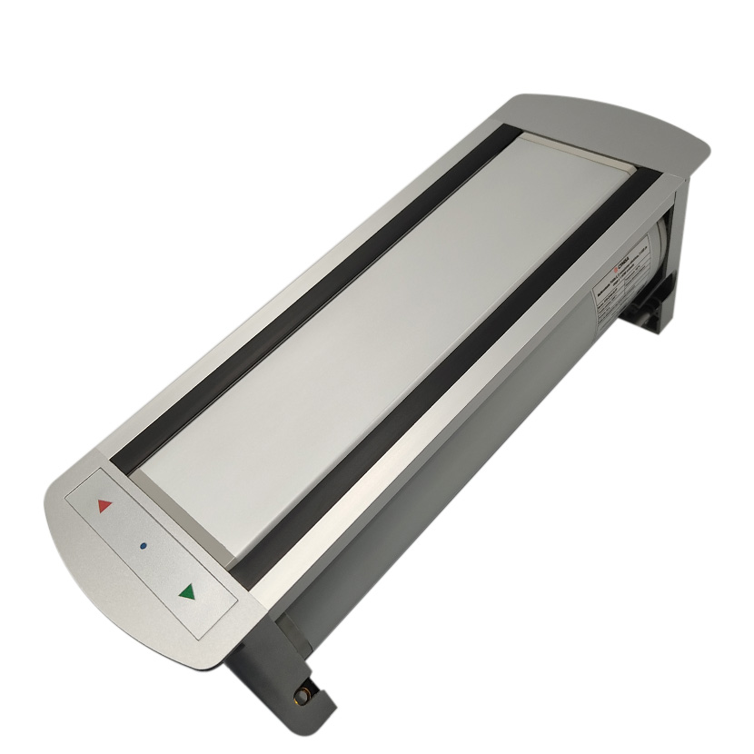 Multicontacto TURN 2, 2 conexiones eléctricas, 2 USB de carga y 1 HDMI, acabado aluminio