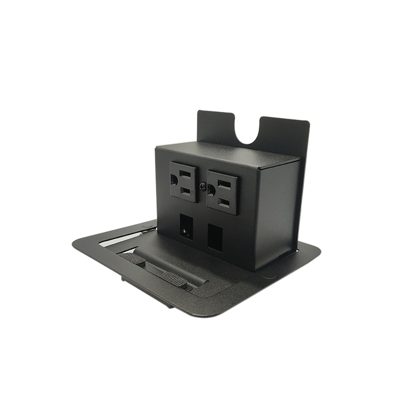 Multicontacto DATA, 2 conexiones electricas, 1 puerto de voz, 1 puerto de datos