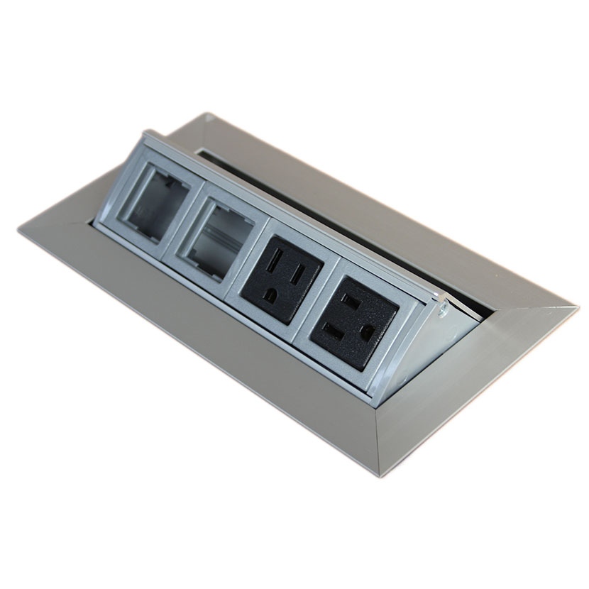 Multicontacto voz-datos NOVA , 2 contactos, 2 puertos opcionales