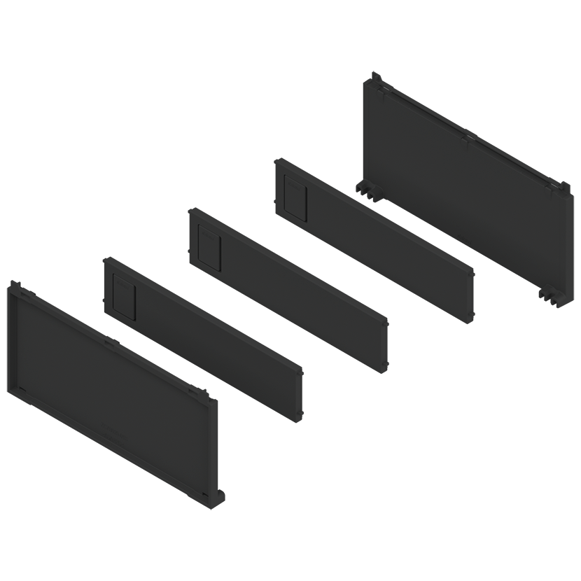 Set Organizador Botellero Blum AMBIA-LINE para marco metálico de 200 mm