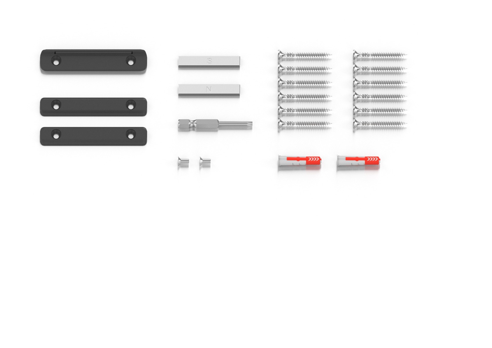 Set de accesorios adicionales para bisagras Funktional NL (producto opcional)