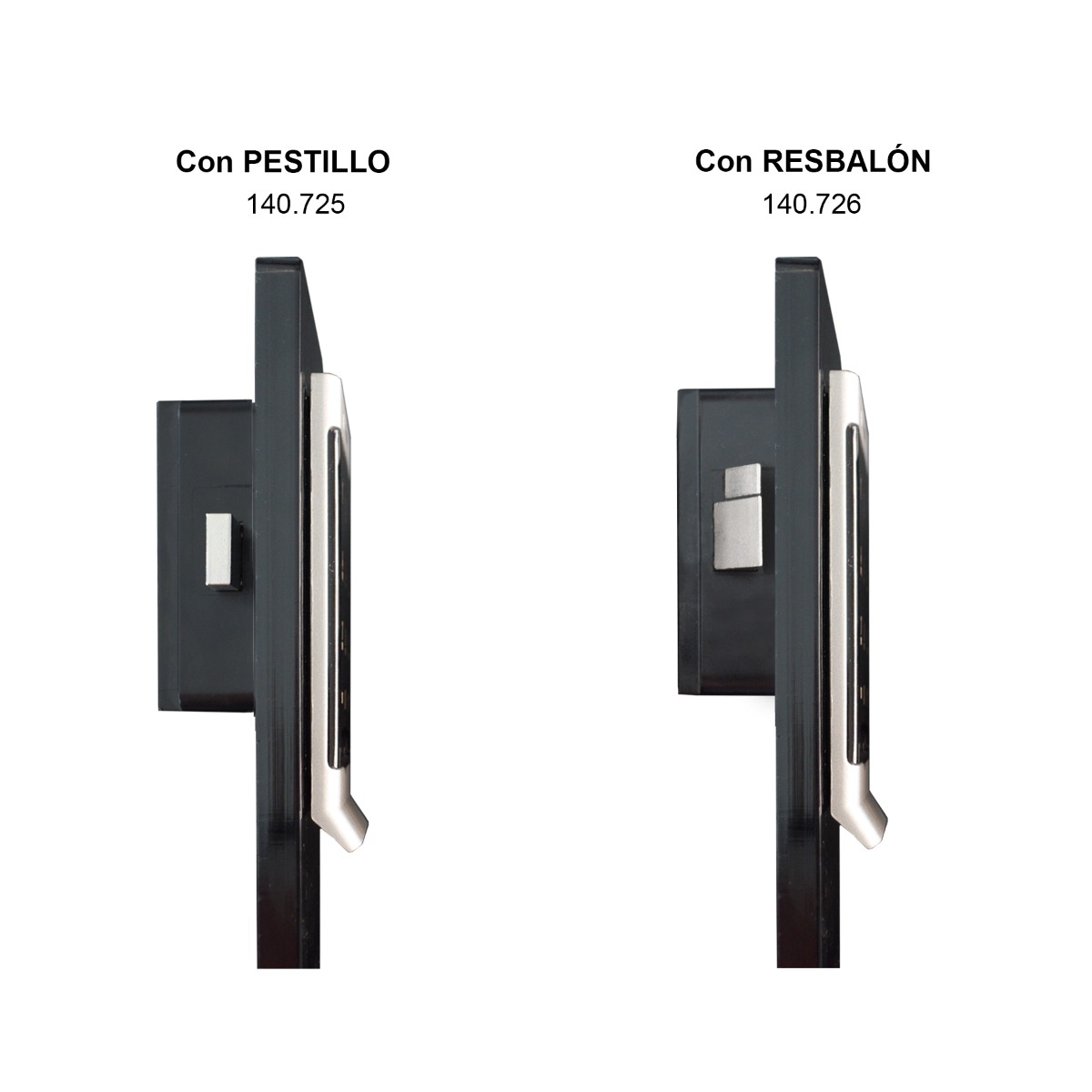 Cerradura electrónica OCS SMART para lockers o mueble, acabado grafito