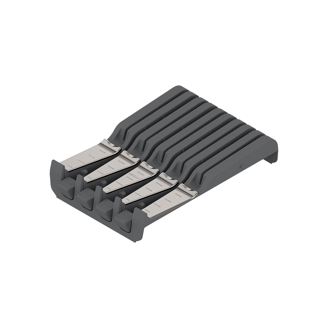 Porta cuchillos Blum ORGA-LINE para organización de cajones de cocina