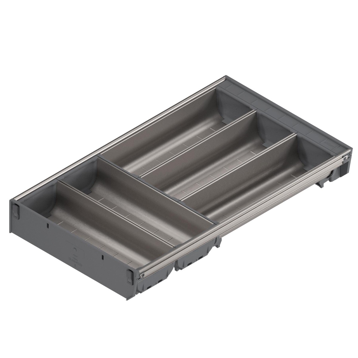 ORGA-LINE cubertero TANDEMBOX ocupación parcial para largo 500 mm, ancho 280 mm