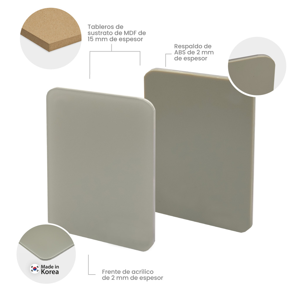 Paneles FLUENT CRISTAL