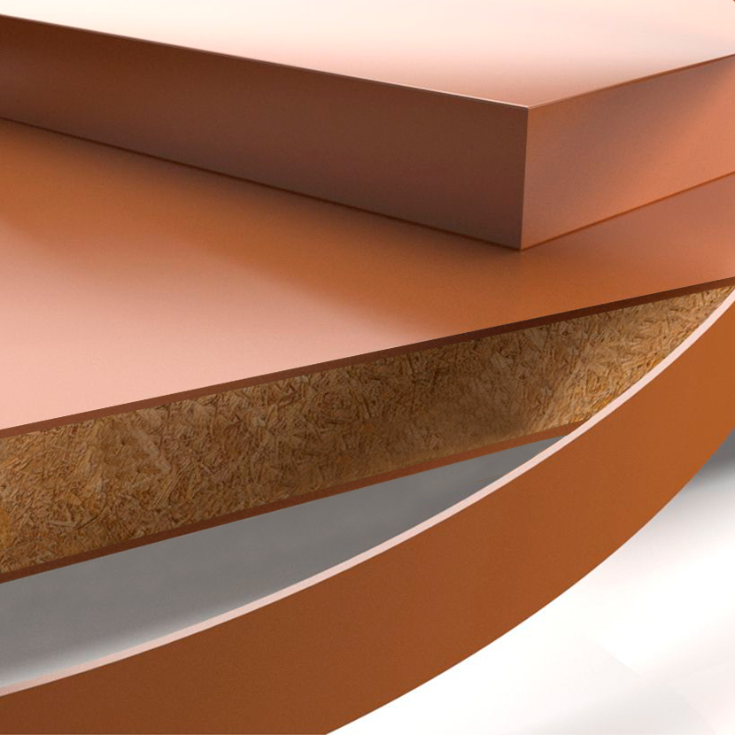 Cubrecantos para panel ZÉNIT, longitud 50 m, ancho 23 mm