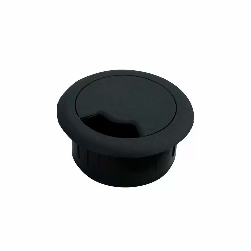 Pasacables BAKER con tapa giratoria para escritorio o mesa