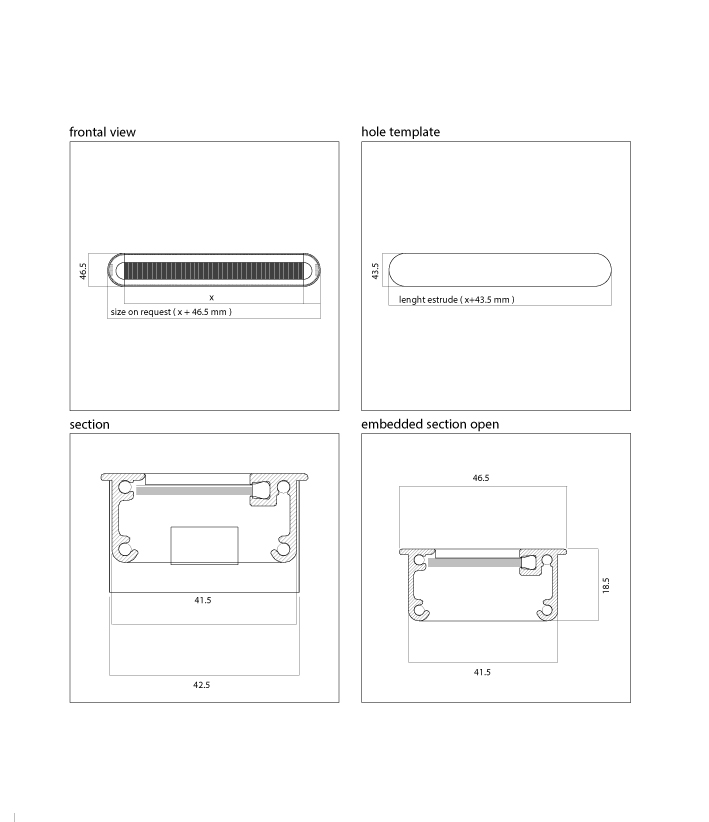 Pasacables con cubre polvo OVALE, para escritorio o mesa, acabado gris