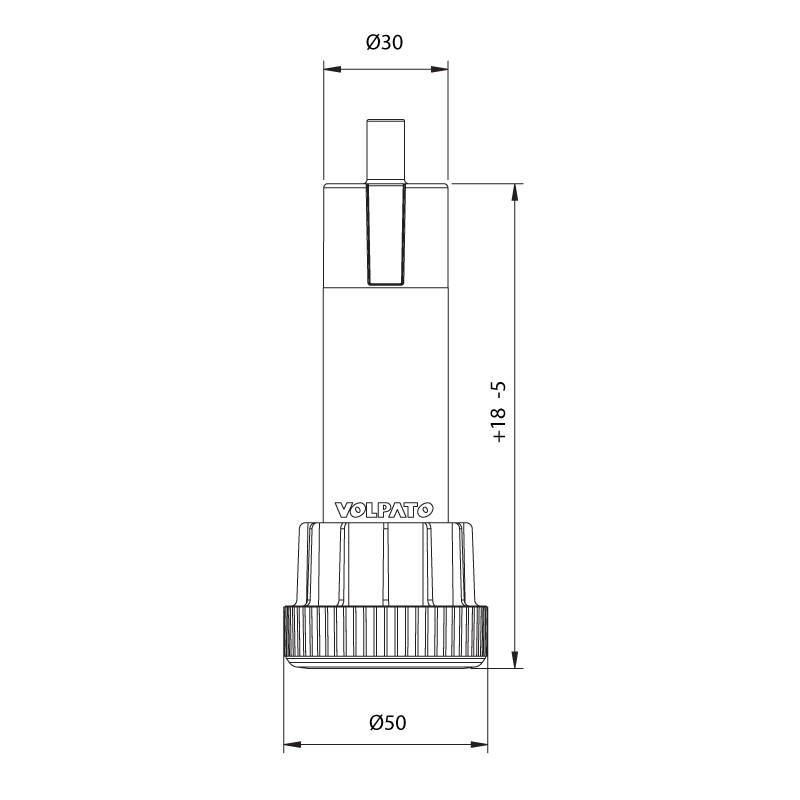 Zoclo FUTURE para gabinetes de cocina, acabado oro pulido