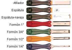 Estuche con formones plegables PC