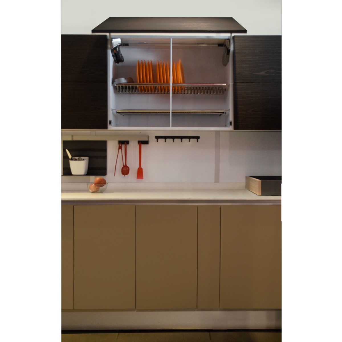 Perfil estabilizador para gabinetes y entrepaños