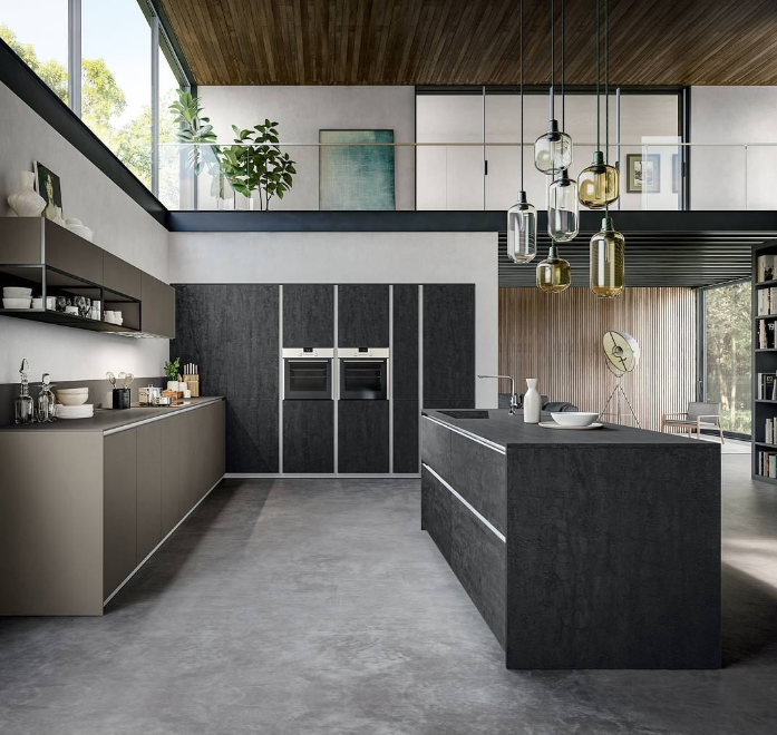 Perfil Vertical GOLA para unión central