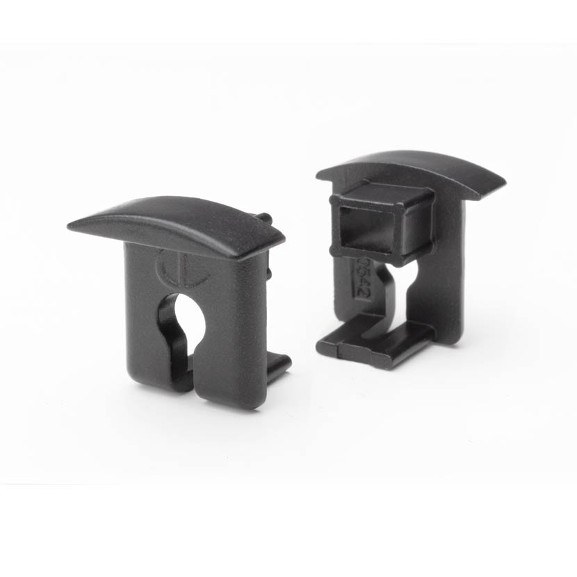 Perfil de aluminio para lámpara MISS, acabado negro | M24