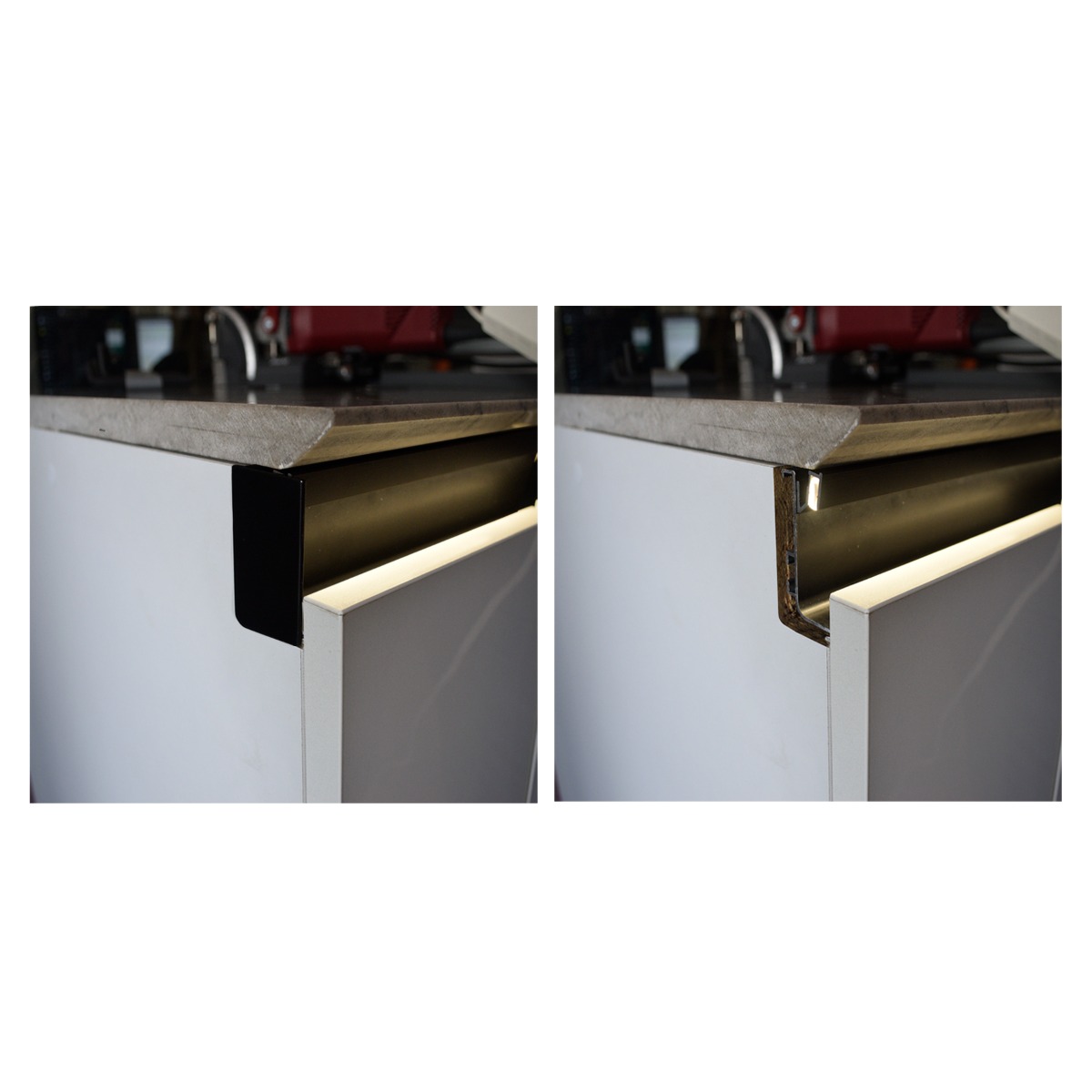 Perfil VANGUARD de iluminación indirecta, longitud 2050 mm