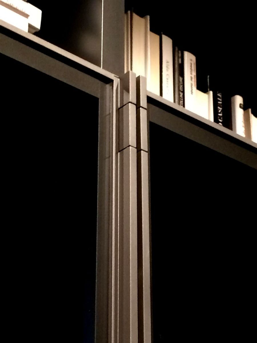 Perfil GLIX para corte a medida para puerta cristal