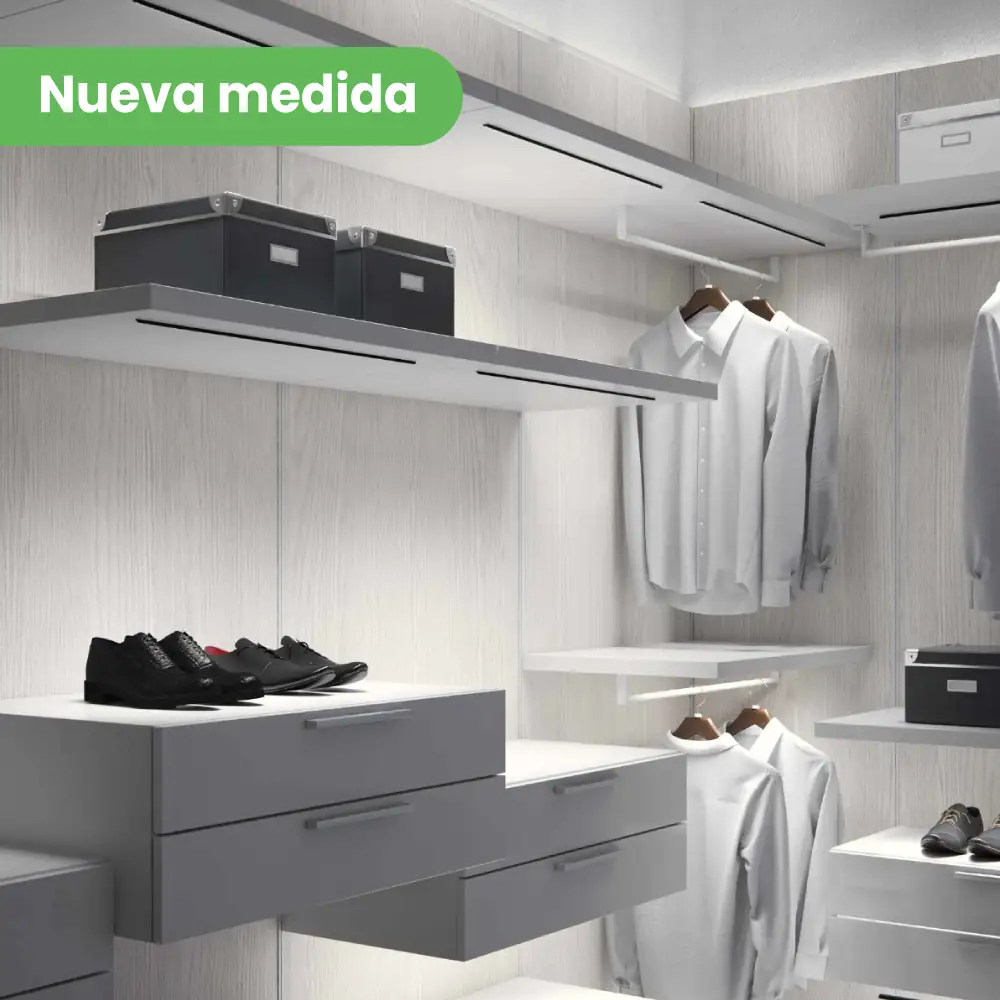 Perfil de aluminio para lámpara LAB, acabado negro | M24