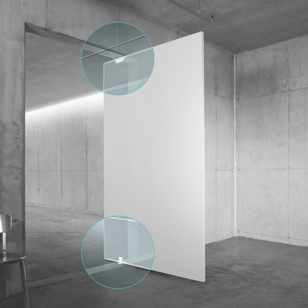 Bisagra pivotante FritsJurgens, modelo SYSTEM ONE para puerta, capacidad de carga 0 - 500 kg