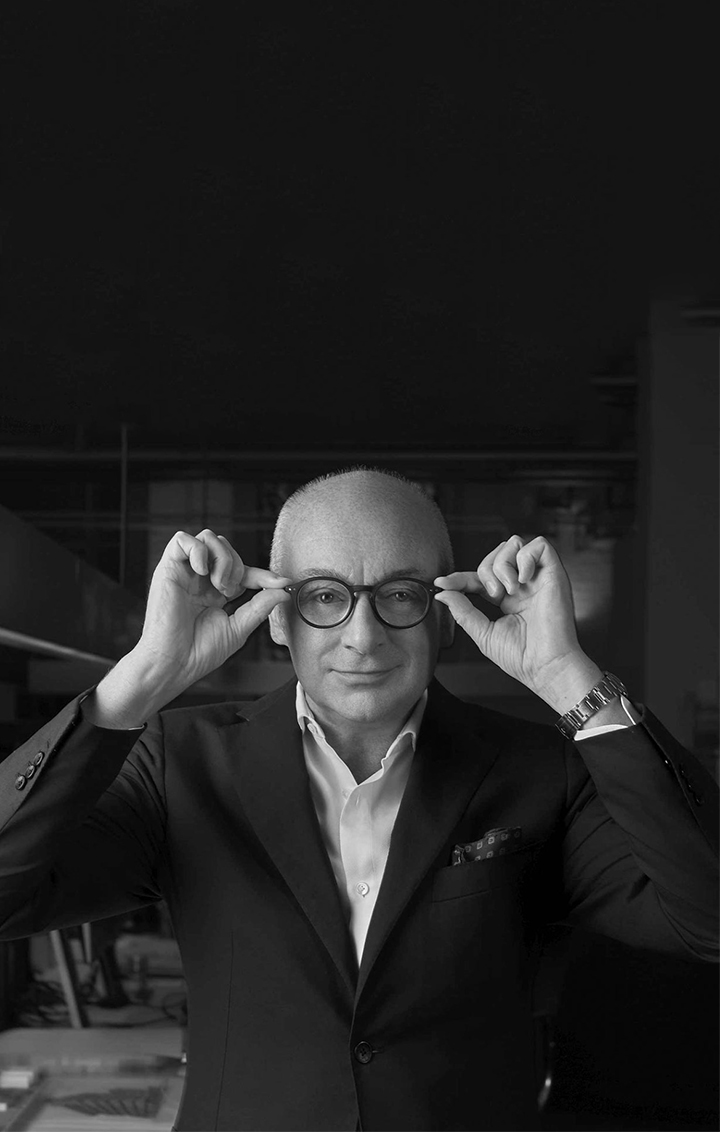 Velò Natural, diseñado por Piero Lissoni - Chapa de madera precompuesta ALPI | m2